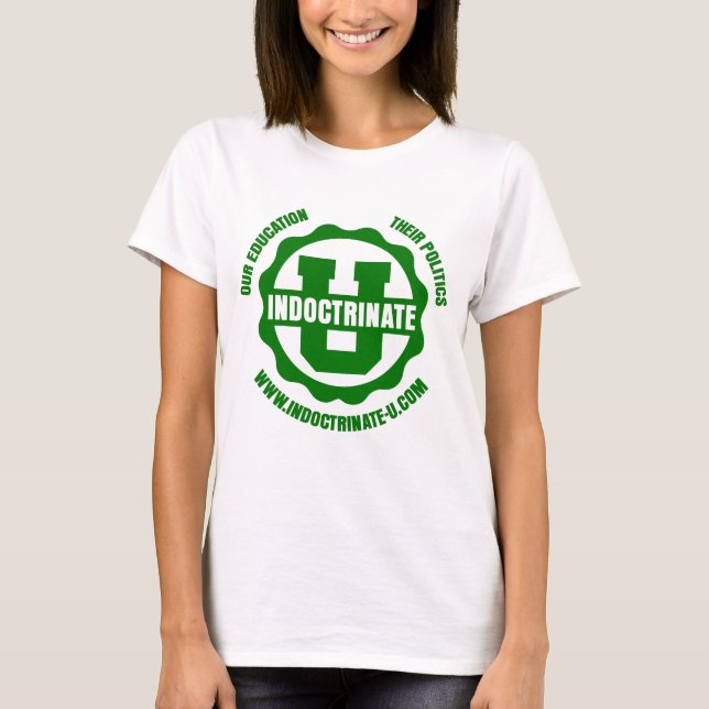 Ladys Radiation Logo Ringer T - Shirt (Vorderseite)