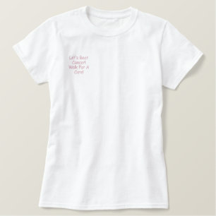 Ladys Shirt "Walk for a Cure"
