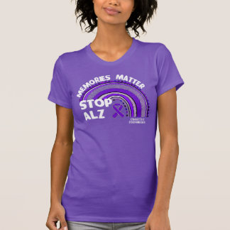 Ladys SLIM Shirt Lange Tag Alz Assn 2024