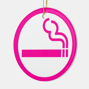 Ladys Smoking Area 喫 煙 性 japanischen Unterschrift Keramikornament