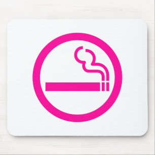 Ladys Smoking Area 喫 煙 性 japanischen Unterschrift Mousepad