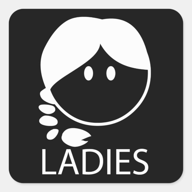Ladys Sticker (Vorderseite)