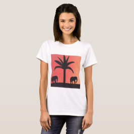 Ladys T - Shirt mit Elephant Design