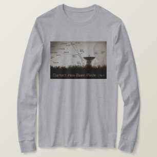 Ladys UFO Kontakt Long Sleeve T - Shirt