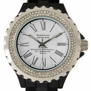 Ladys Winner Ski Downhill Wettbewerb Armbanduhr