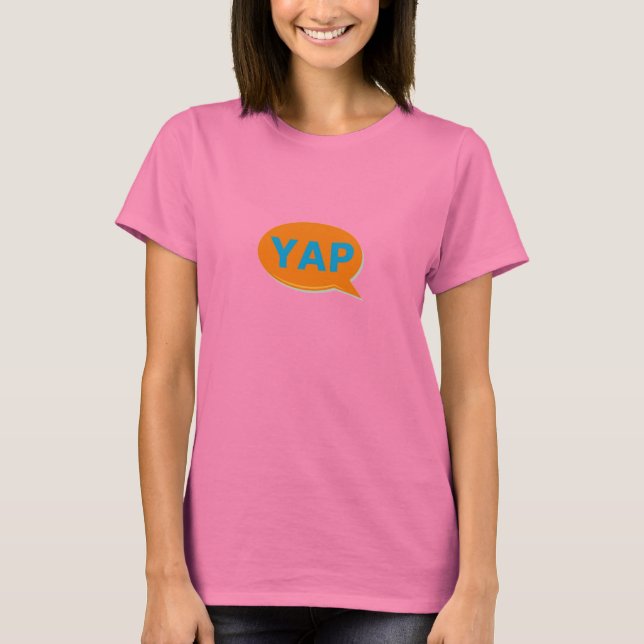 Ladys YAP T - Shirt (Vorderseite)