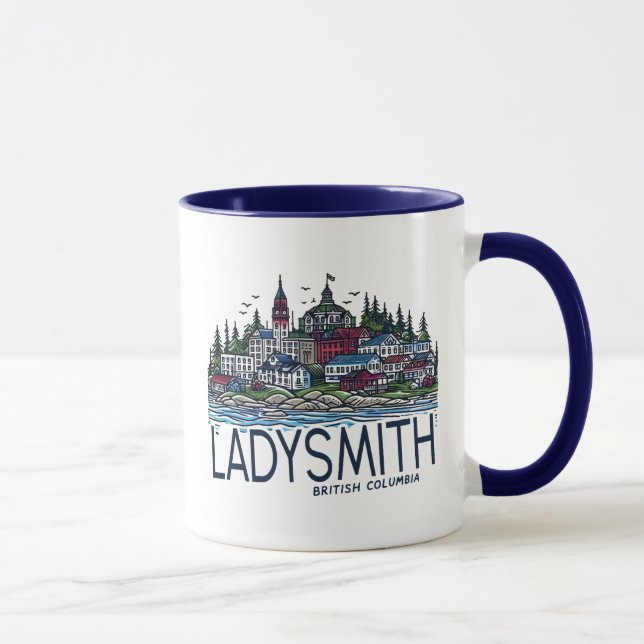 Ladysmith BC Kanada Tasse (Rechts)