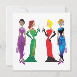 Ladys'Night Custom Einladung