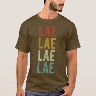Lae City Papua Neue Guinea Retro T-Shirt
