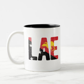 Lae mit Papua-Neuer Guinea Zweifarbige Tasse