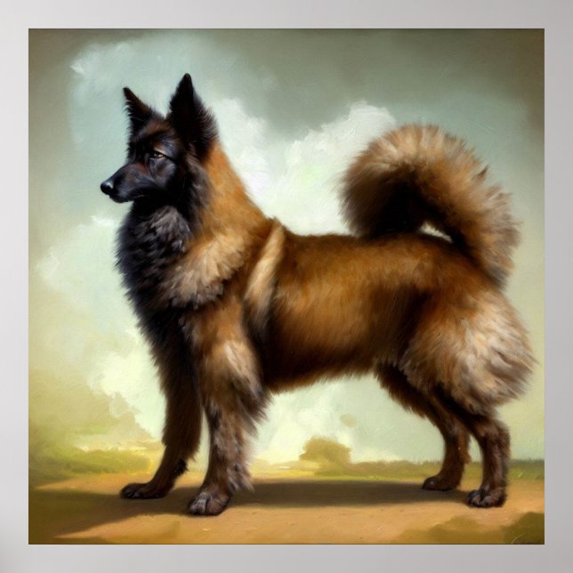 Laekenois Belgium Shepherd Dog Poster (Vorne)