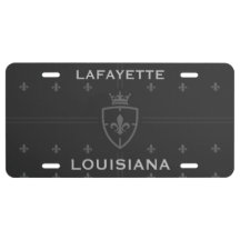 Lafayette Louisiana Wappen Lilie