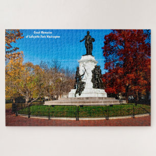 Lafayette Park Washington DC. Puzzle