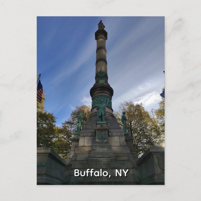 Lafayette Square Monument Postcard Postkarte (Vorderseite)