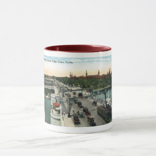 Lafayette St. Bridge, Tampa, Florida Vintage Tasse