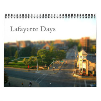 Lafayette-Tage Kalender