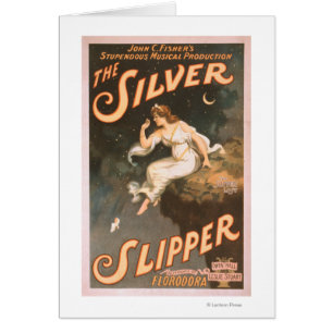 L'affiche argentée #2 de théâtre musical de