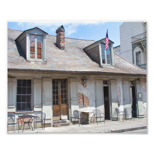 Lafittes Blacksmith Shop, New Orleans Fotodruck (Vorne)
