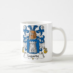 Lagarde Familienwappen Kaffeetasse