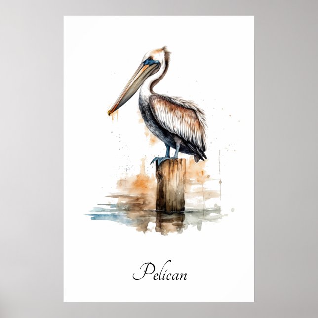 Lage des Pelikans Poster (Vorne)