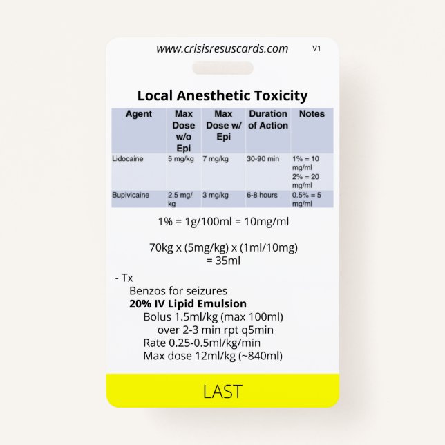 Lage/LETZTES Abzeichen Ausweis (Vorderseite)