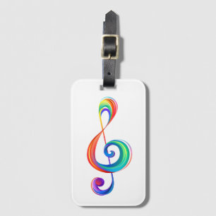 Lagen-Regenbogendreieck Gepäckanhänger