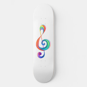Lagen-Regenbogendreieck Skateboard