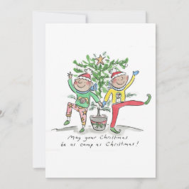 Lager als Weihnachten Einladung