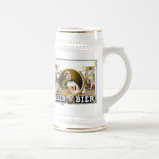 Lager-Bier Bierglas (Rechts)