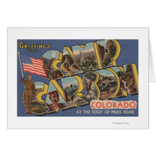 Lager Carson, Colorado - Spiess-Spitze