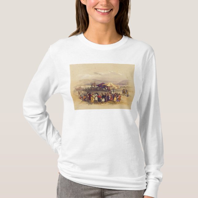 Lager der Pilger an Jericho Volumen II T-Shirt (Vorderseite)