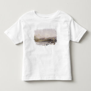 Lager des Gros Ventres des Graslands auf dem hohen Kleinkind T-shirt