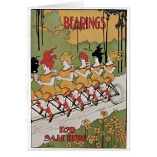 Lager-Fahrrad-Plakat