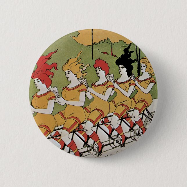 Lager Fahrradposter Button (Vorderseite)