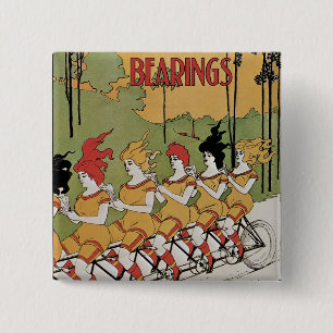 Lager Fahrradposter Button