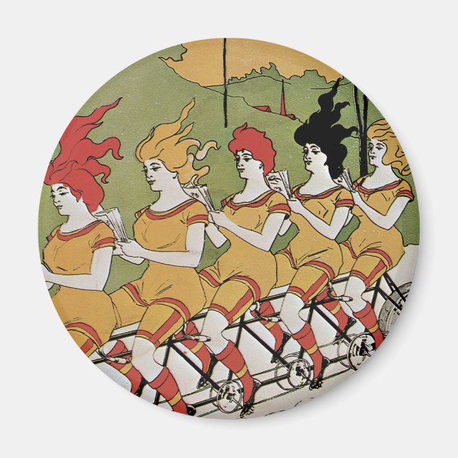 Lager Fahrradposter Magnet (Vorne)