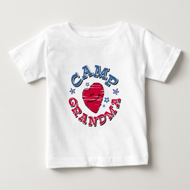 Lager-Großmutter Baby T-shirt (Vorderseite)