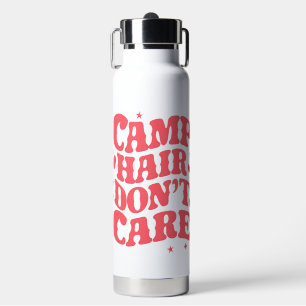 Lager Haar ist egal Sommer Camping Mädchen Groovy Trinkflasche