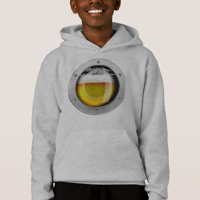 Lager in der Brust Hoodie (Vorderseite)