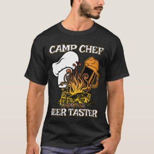 Lager-Kochs-Geschenk für Sommer-Campingplatz-Köche T-Shirt