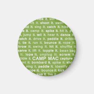 Lager-Mac-Magnet (Grün tun ihn) Magnet