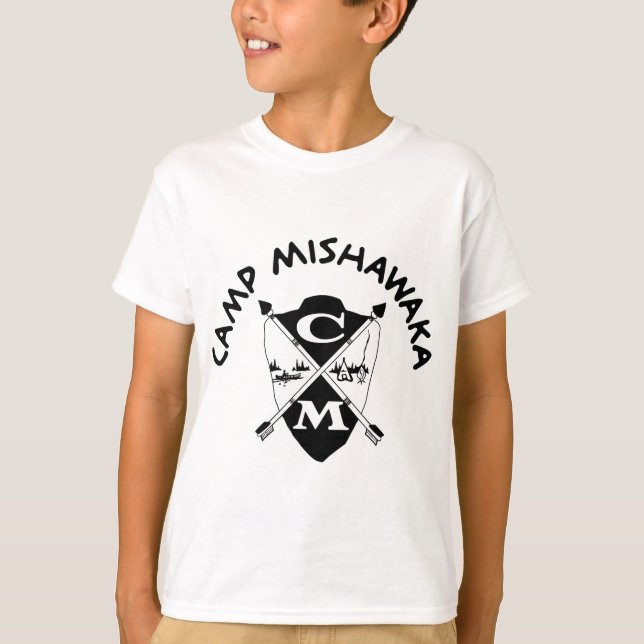 Lager Mishawaka Klassiker-Wappen T-Shirt (Vorderseite)