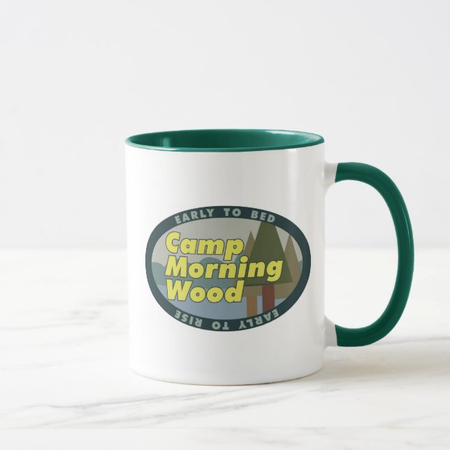 Lager-Morgen-Holz-Trinkbehälter Tasse (Rechts)