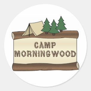 Lager Morningwood Runder Aufkleber
