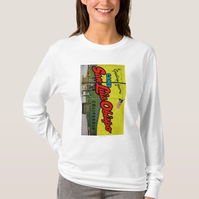 Lager San Luis Obispo, Kalifornien T-Shirt (Vorderseite)