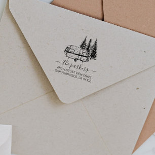 Lager Thema Familienname Unterschrift Rücksendea Gummistempel
