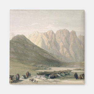 Lager vom Aulad-Besagten, Berg Sinai, Februar Magnet