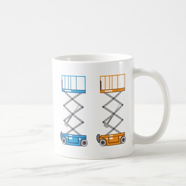 Lageraufzugvektor Kaffeetasse (Rechts)