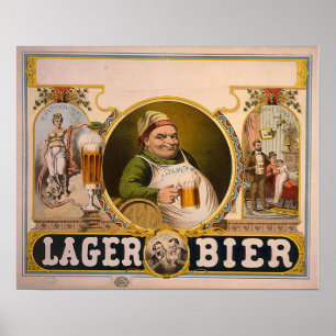 Lagerbier Poster