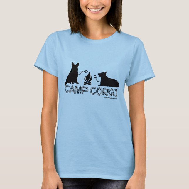 LagerCorgi angepasste T T-Shirt (Vorderseite)